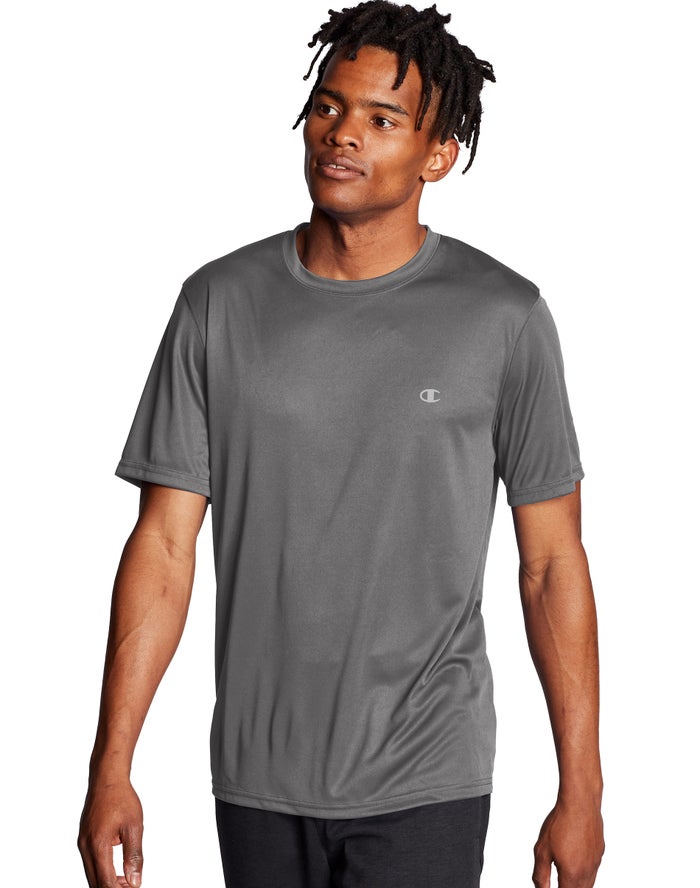 Champion Mens T-Shirt NZ - Double Dry® Grey ( 4031-MXYDH )